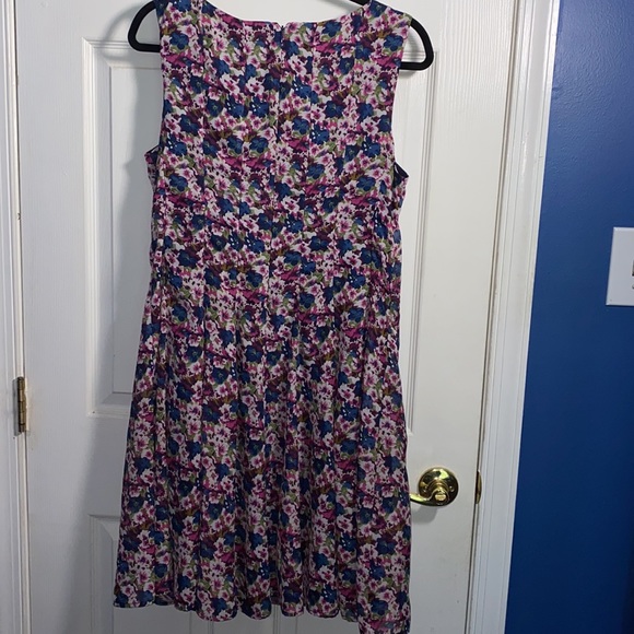 Rabbit Rabbit Rabbit Designs Floral Sleeveless Dress, Size 12 - Picture 2 of 8